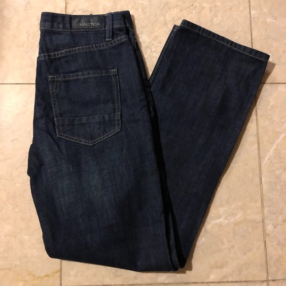 Nautica Youth Boys straight fit, Blue Jeans - Picture 1 of 5